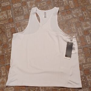 Adidas White Tennis Tank Top Club Tank V Racer Back Women' Large